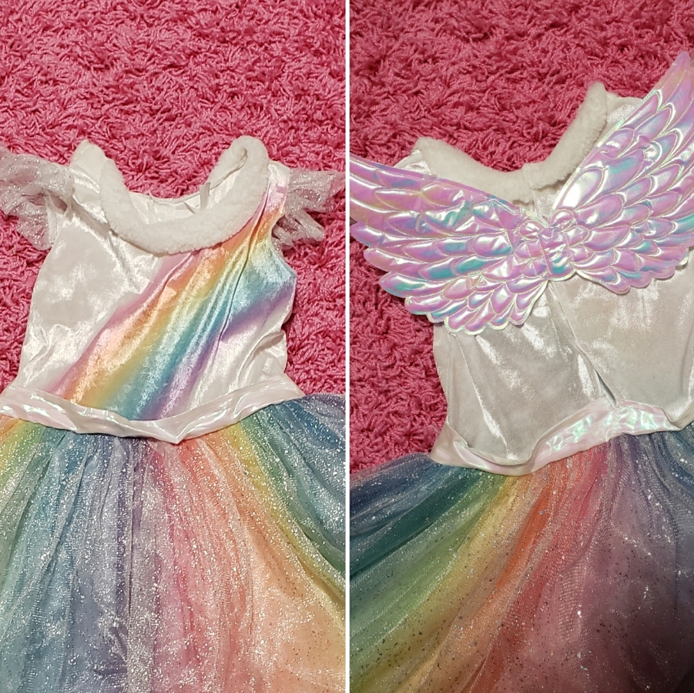 Rainbow unicorn costume/play dress